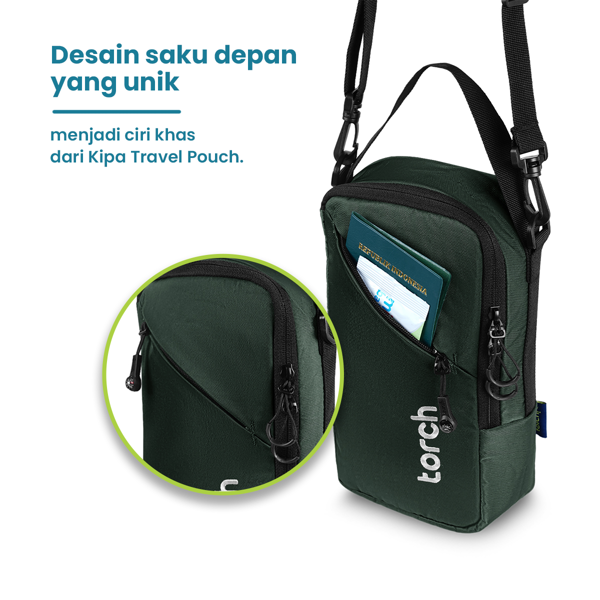 Kipa Tas Selempang Daily Torch 2L