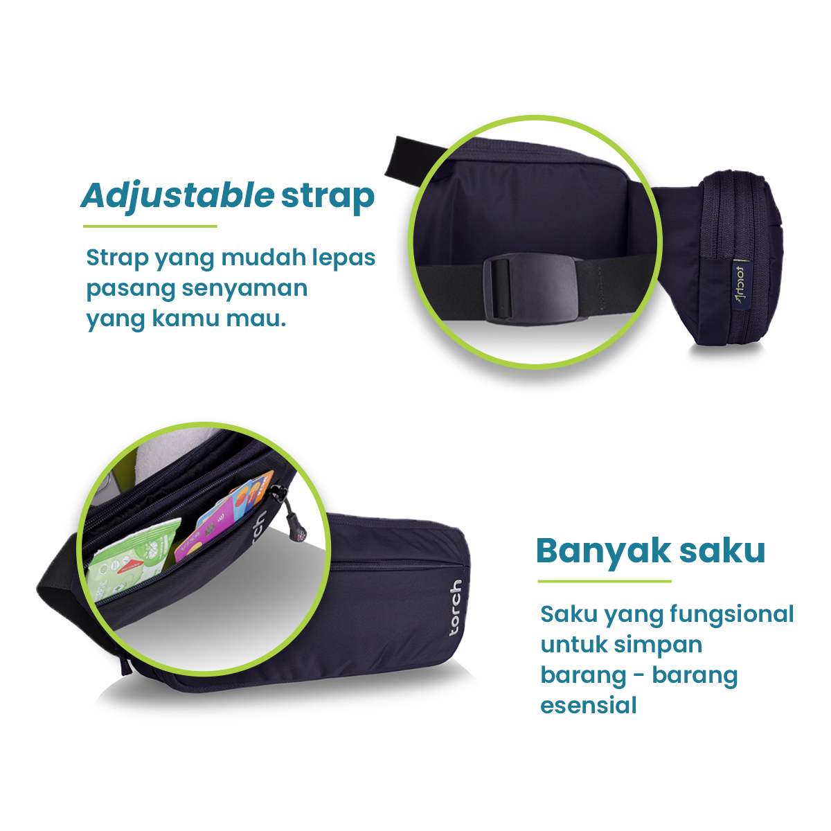 Alisanti Expandable Waist Bag