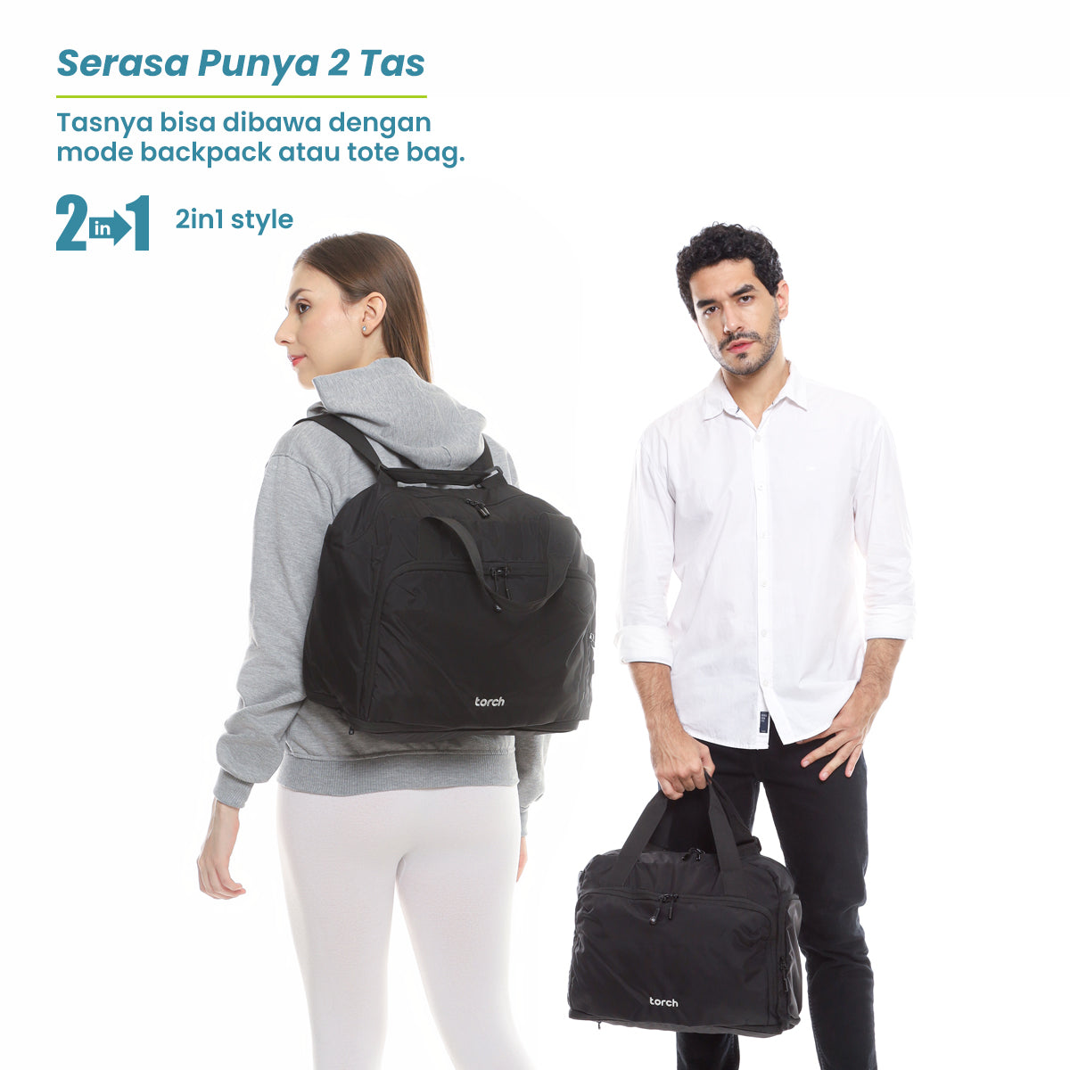 Kompe Expandable Duffle Bag