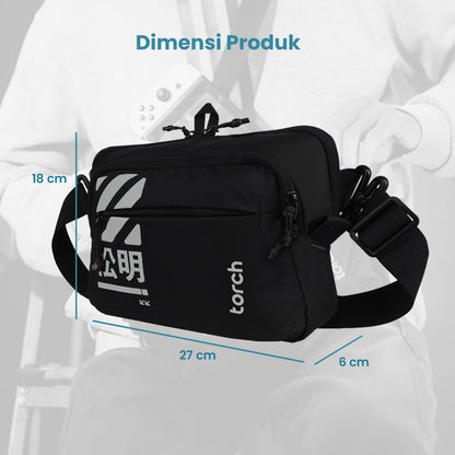 Armore Tas Selempang Gaming Torch 3L