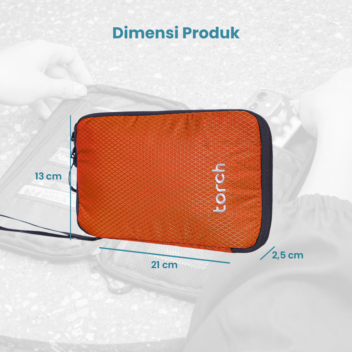Hachu Passport Pouch