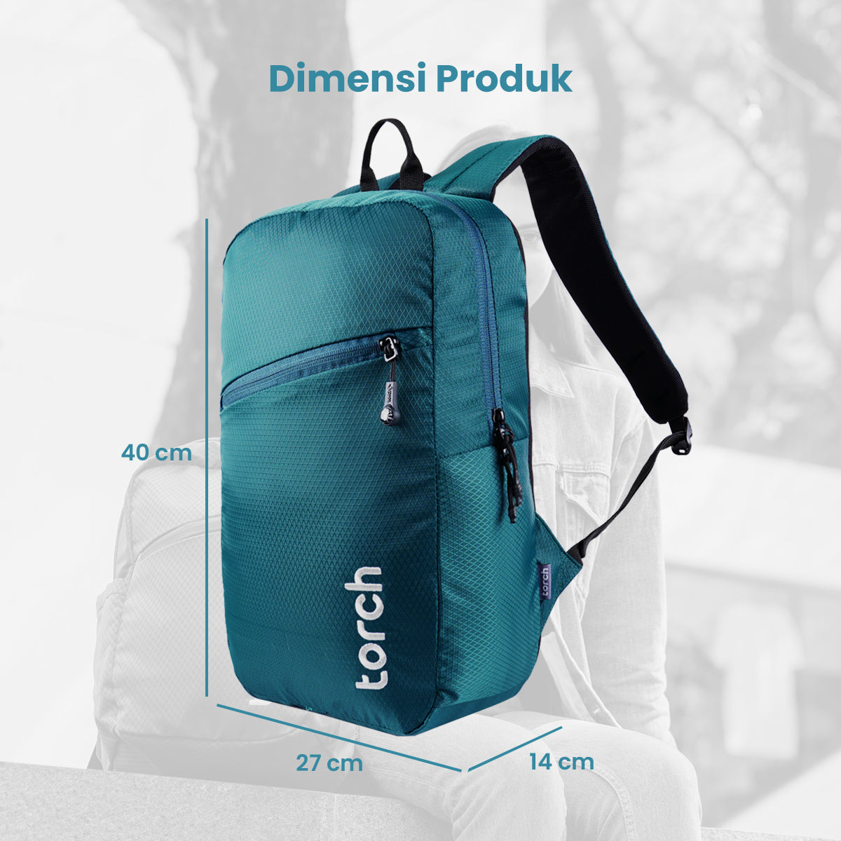 Almeria Tas Ransel Sekolah Torch 15L