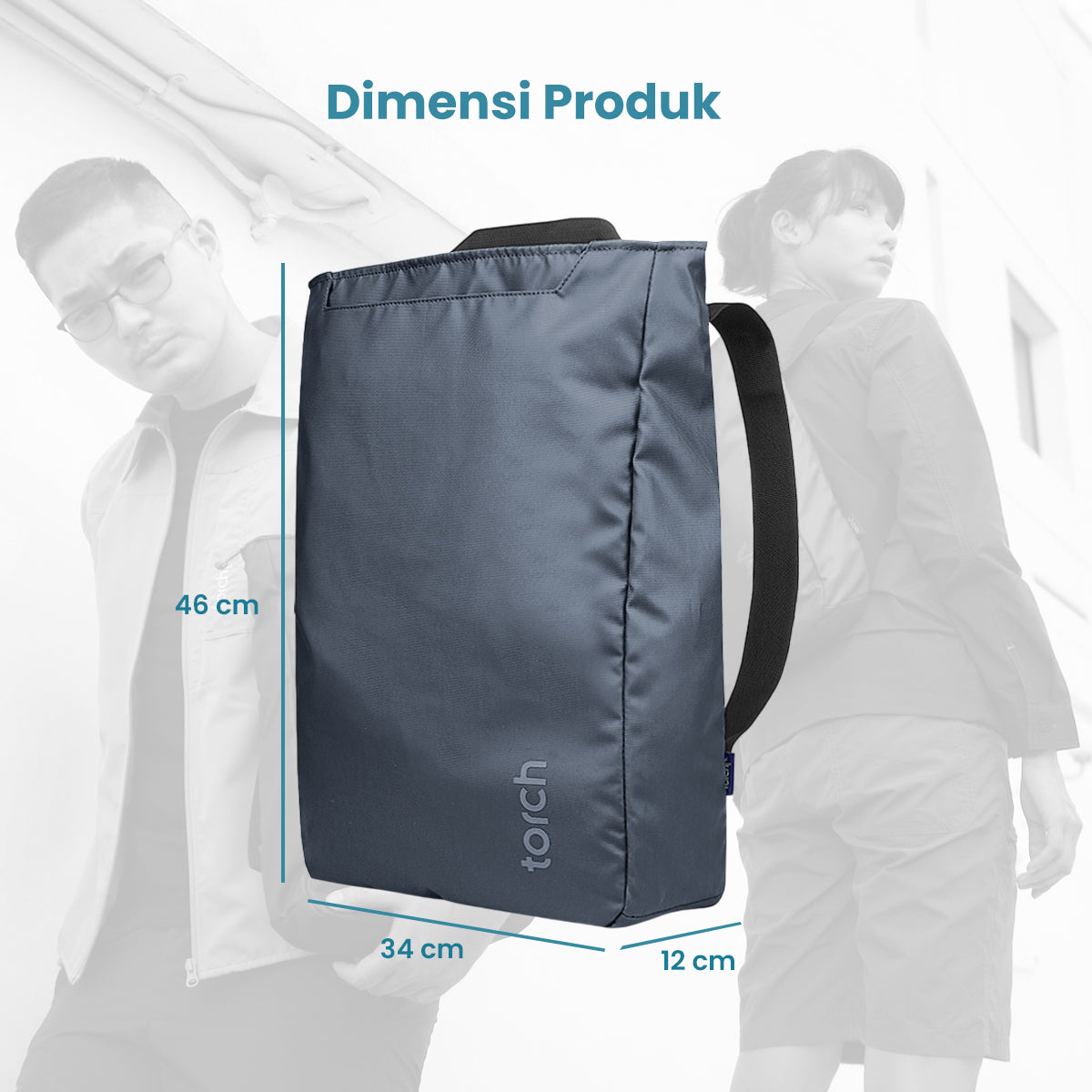 Daedong Tas Ransel kantor Torch 18L