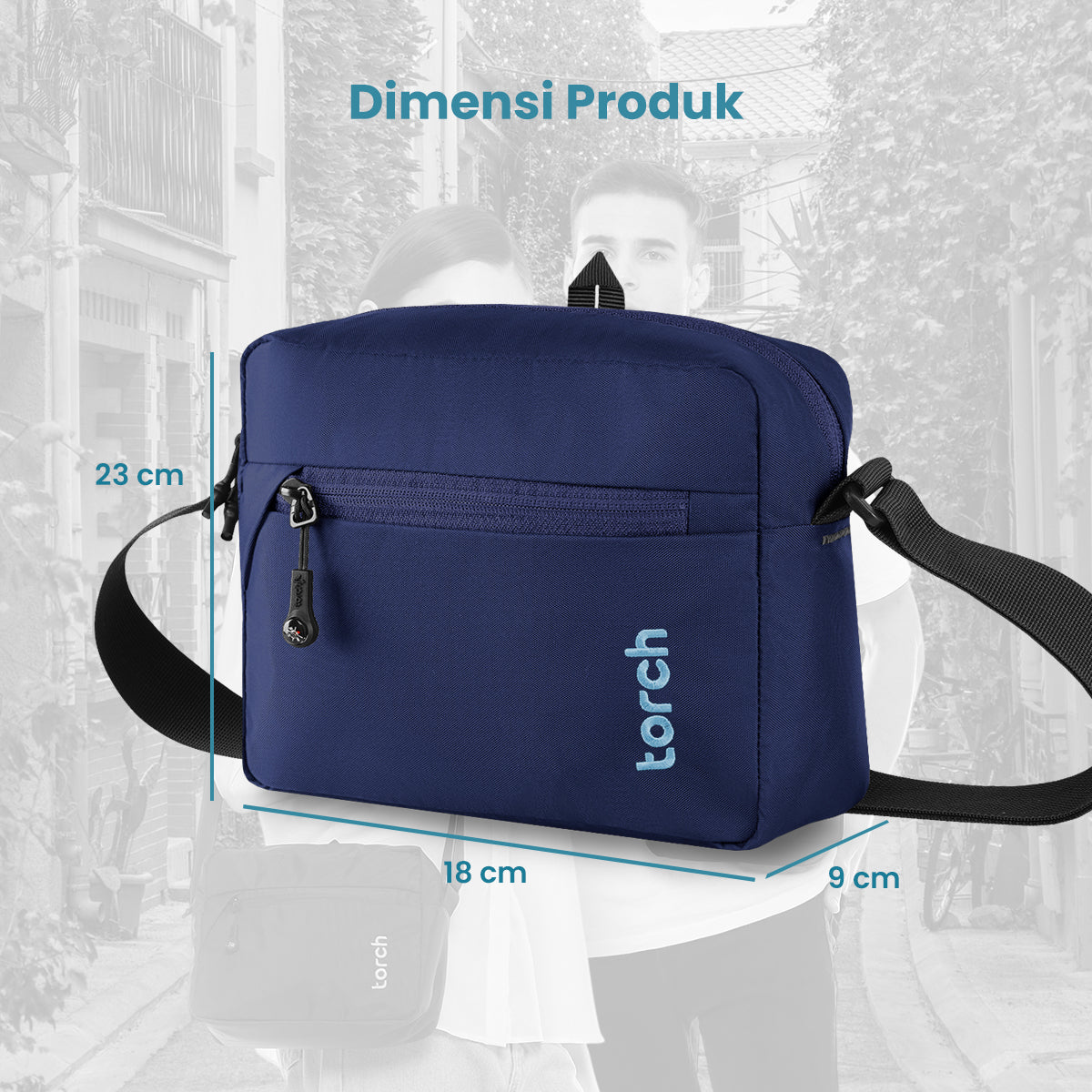 Mino Tas Selempang Daily Torch 3L