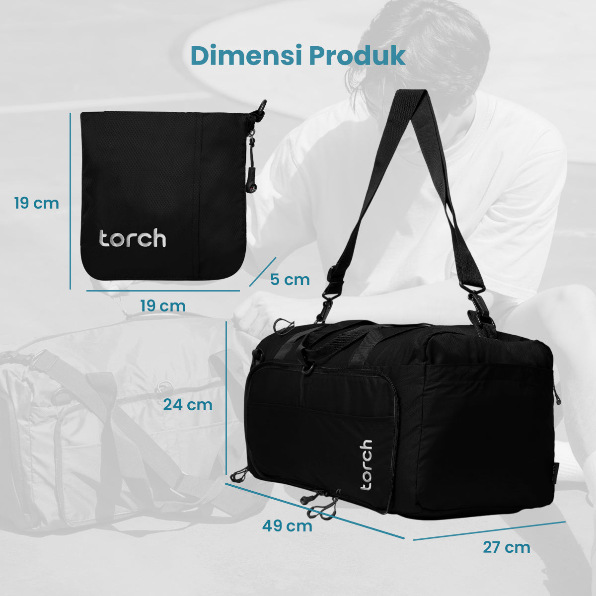 Yesan Foldable Duffle Bag