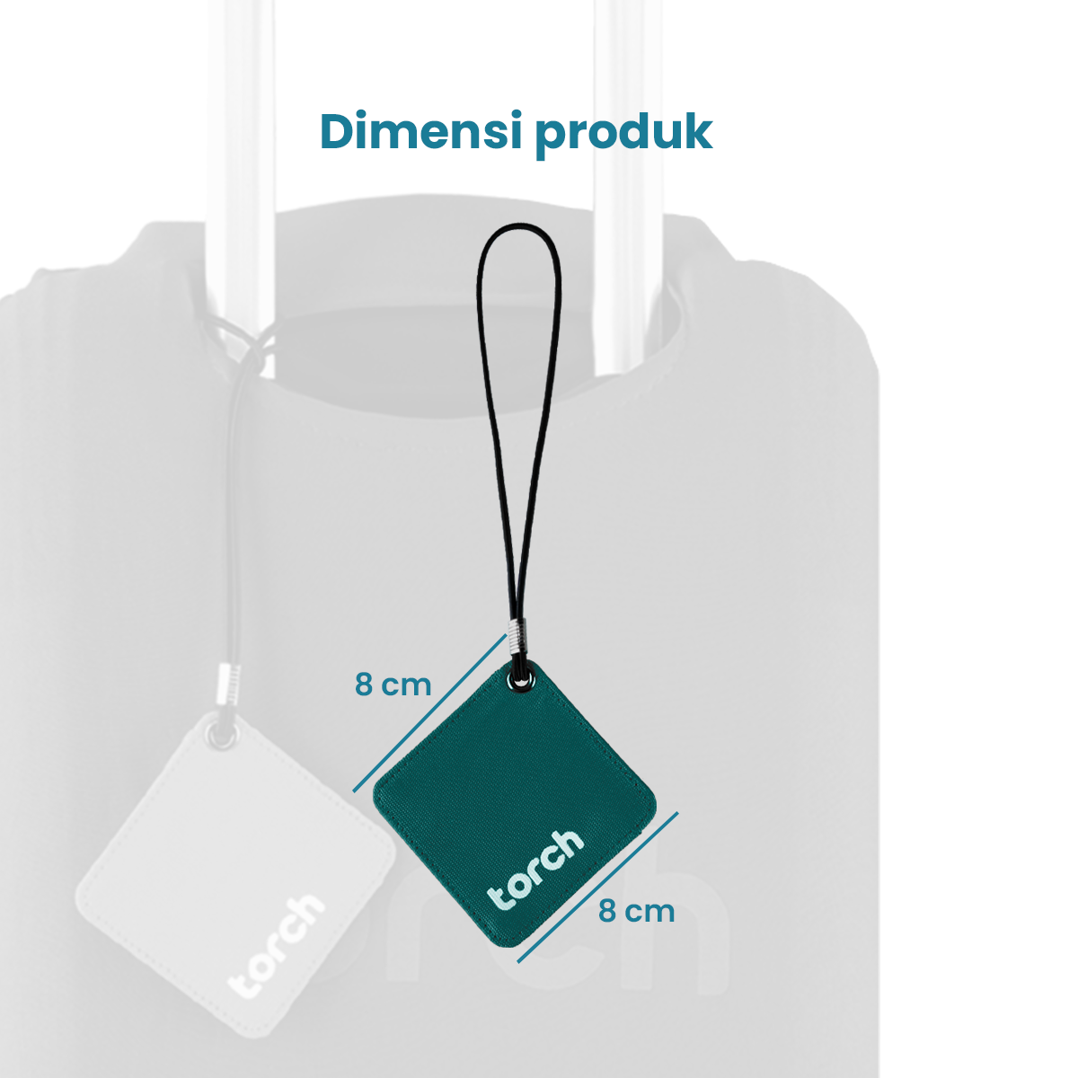 Dafi Square Luggage Tag