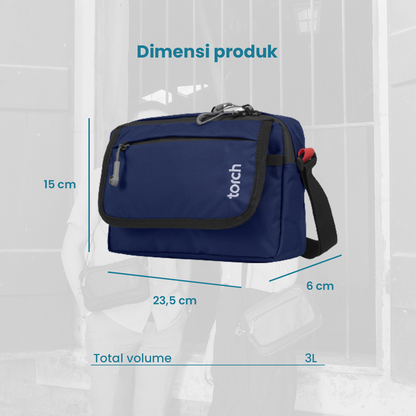 Jixi Tas Selempang Daily Torch 3L