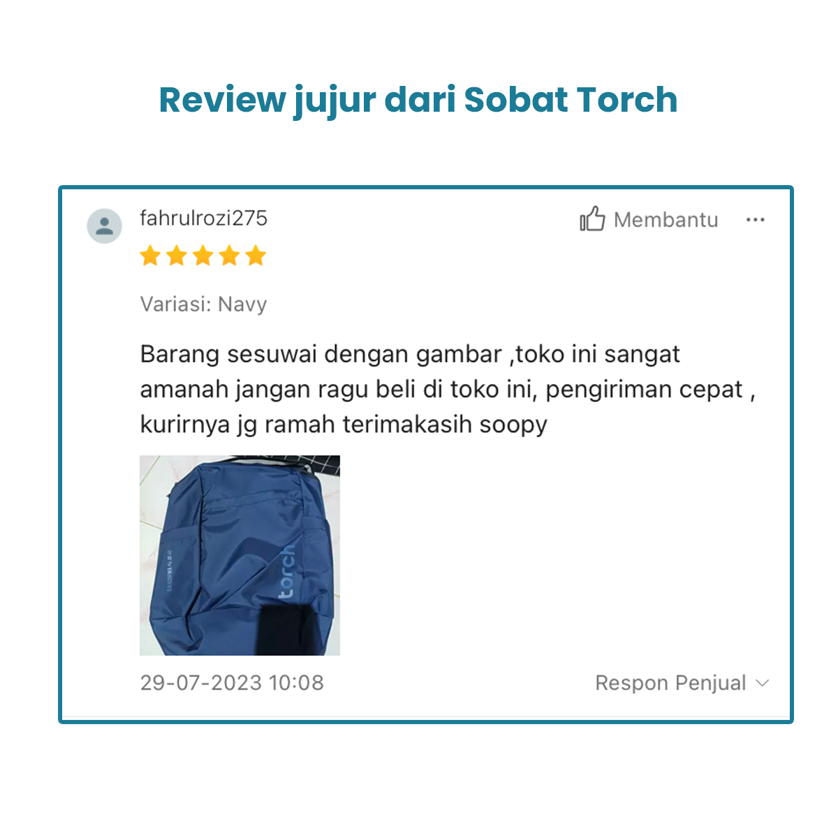 Ganghwa Tas Ransel Sekolah Torch 19L