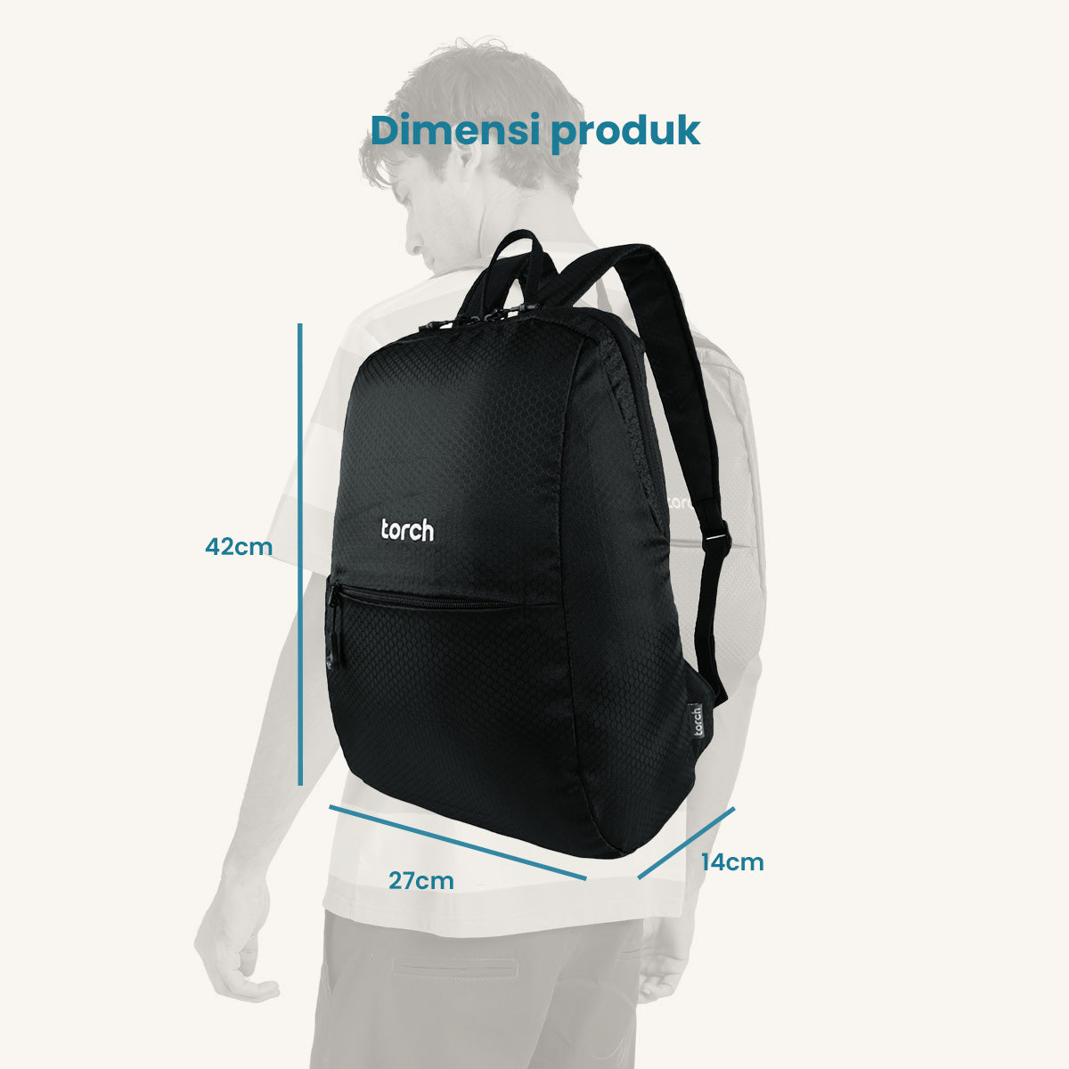 Purana Tas Ransel Sekolah Torch 18L