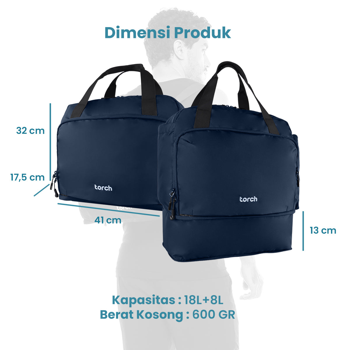 Kompe Expandable Duffle Bag