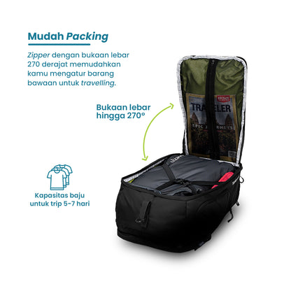 [Pre Order] Takahagi Travel Backpack 40L
