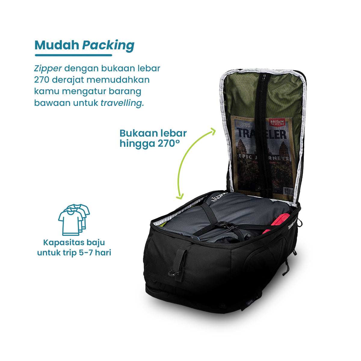 Takahagi Traveling Backpack Torch