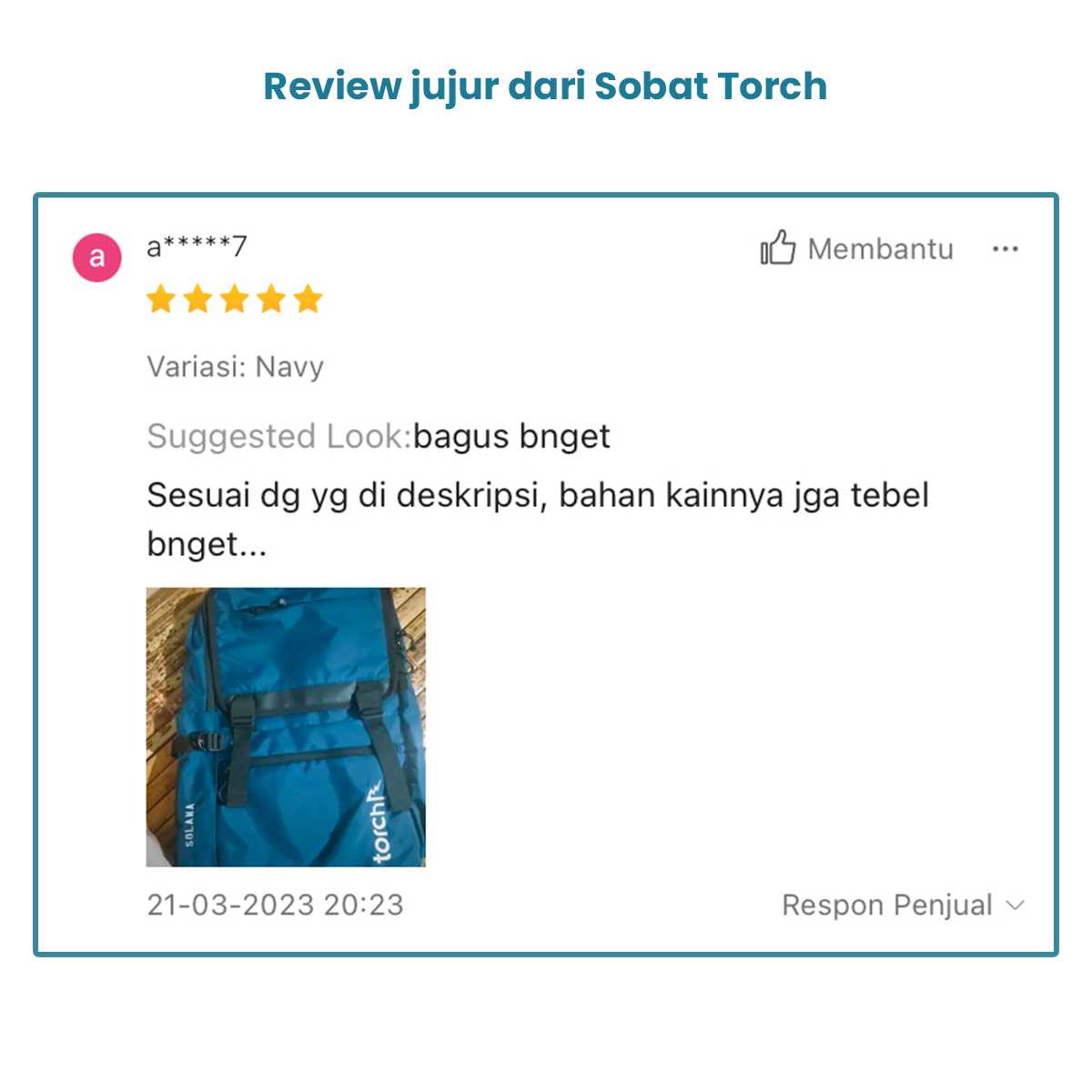 Solana Tas Ransel kantor Torch 19L Hitam