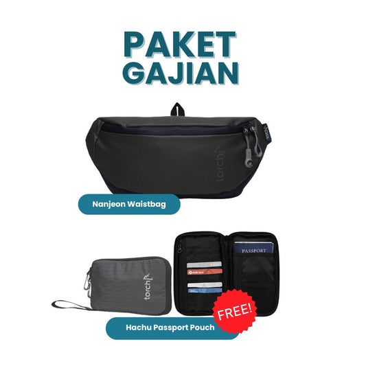 Paket Gajian - Nanjeon Waistbag Gratis Hachu Passport Pouch