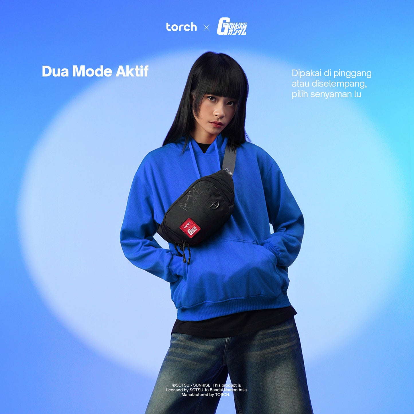 Exia Waist bag Gundam