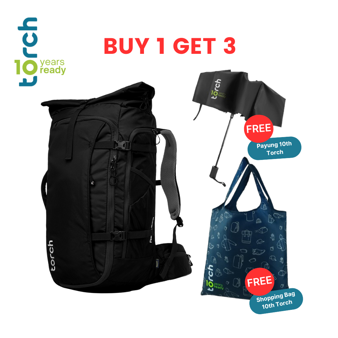 Paket 10th Torch - Fujisawa Travel Backpack