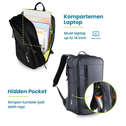 Nirala Tas Ransel Kantor Torch 14L