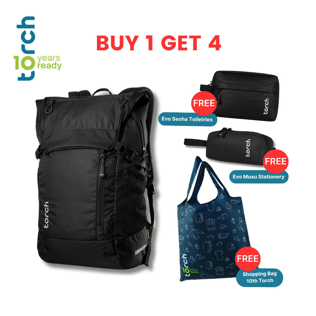 Paket 10th Torch - Ishikari Backpack