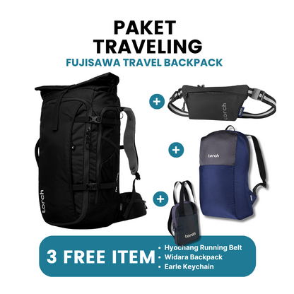 Paket Traveling - Fujisawa Travel Backpack