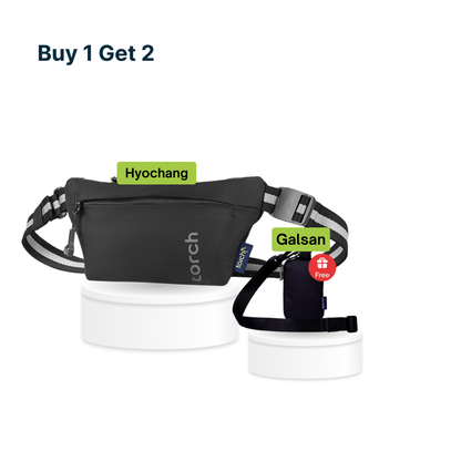 Paket Spesial - Hyochang 2 in 1 Waist Bag