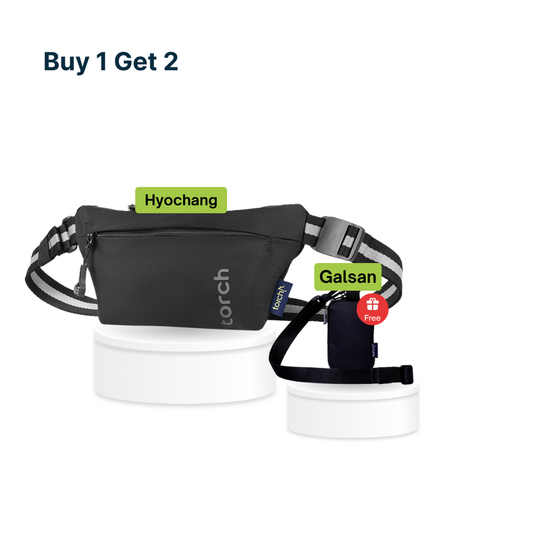 Paket Spesial - Hyochang 2 in 1 Waist Bag
