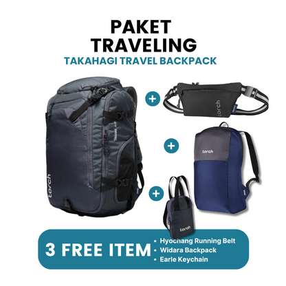 Paket Traveling - Takahagi Travel Backpack