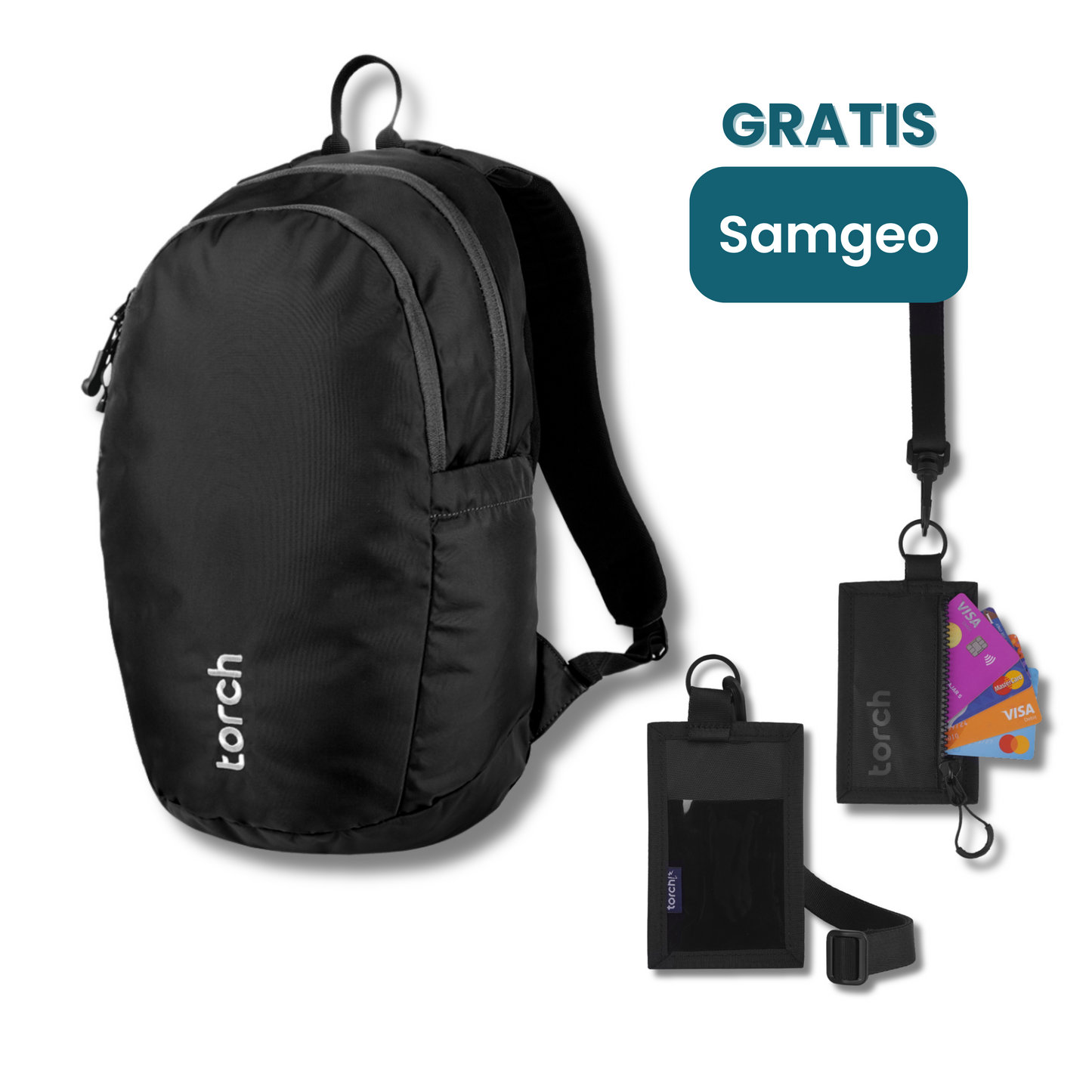 Paket Gratis - Prana Backpack Free Samgeo Card Holder