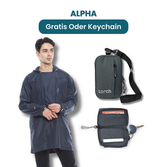 Paket Gratis - Alpha Gaming Coat + Gratis Oder Keychain