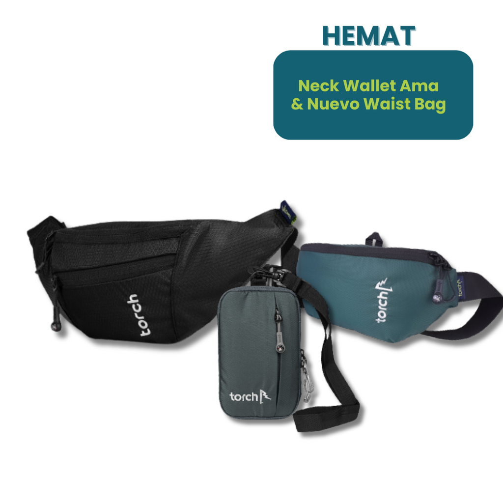 Hemat - Hamura Waist Bag + Nuevo & Neck Wallet