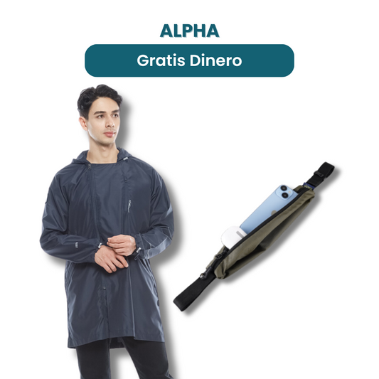 Paket Gratis - Alpha Gaming Coat + Gratis Dinero Money Belt