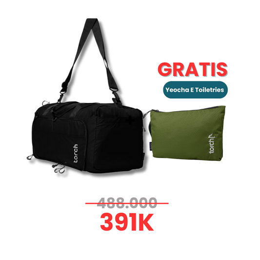 Paket Meriah - Yesan Duffle Bag Gratis Yeocha E Toiletries