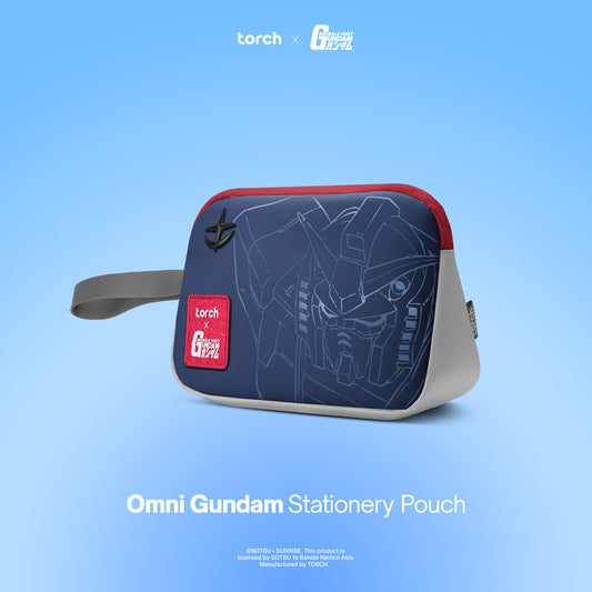 Omni Gundam Stationery Pouch (Include Sticker Gundam)