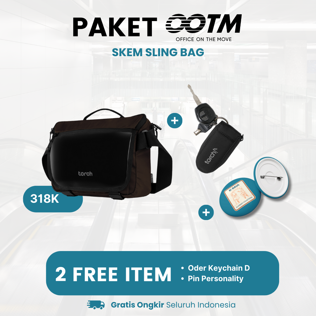 Paket Office On The Move - Skem Sling Bag