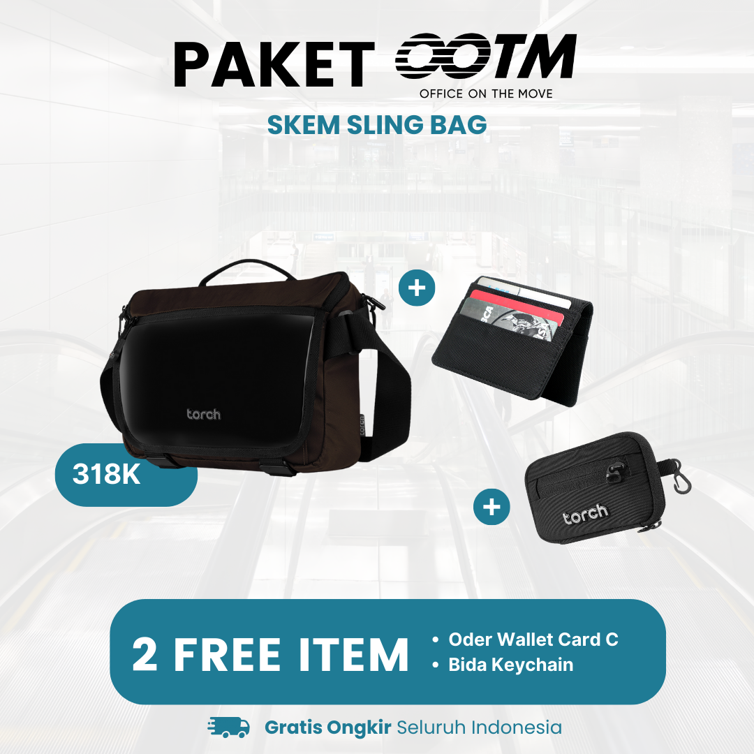 Paket Office On The Move - Skem Sling Bag