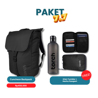 Paket 7.7 - Cuncheon Backpack Gratis Erlen Tumbler + Hachu Passport