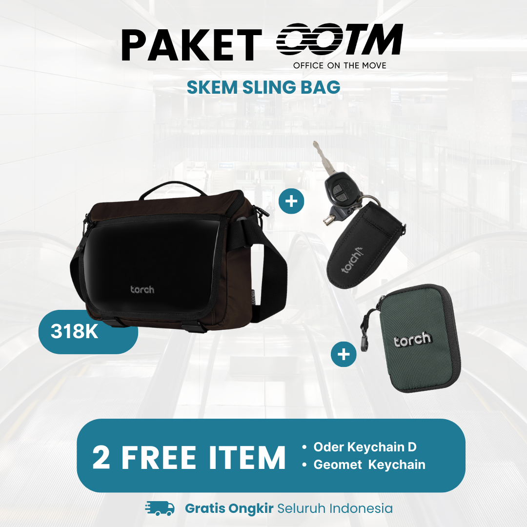 Paket Office On The Move - Skem Sling Bag