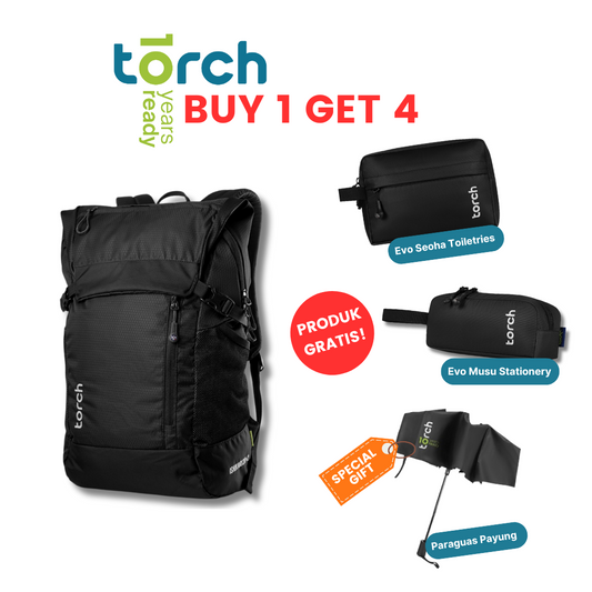 Paket 10th Torch - Ishikari Backpack