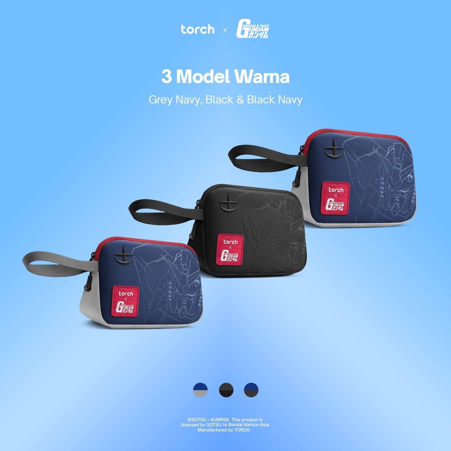 Omni Stationery Pouch Gundam