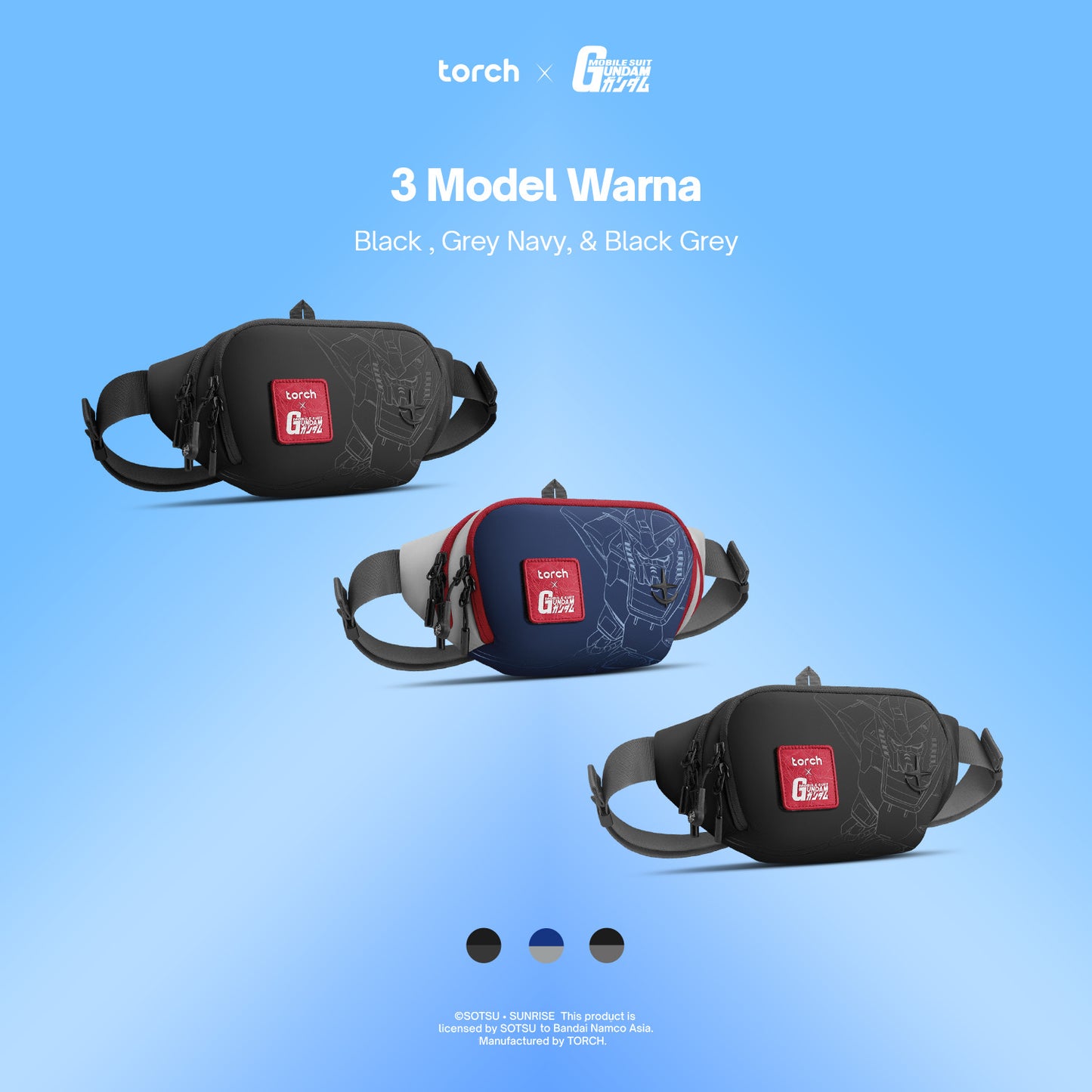 Exia Waist bag Gundam