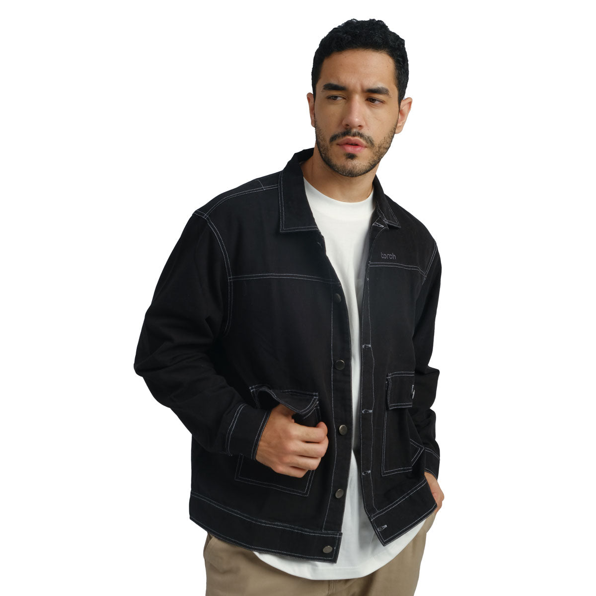 Rafiq Jaket Button Overshirt