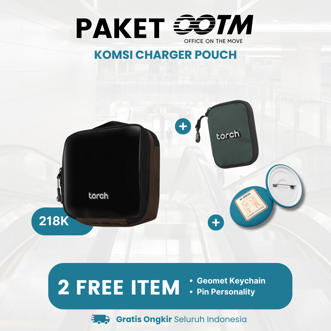 Paket Office On The Move - Komsi Charger Pouch