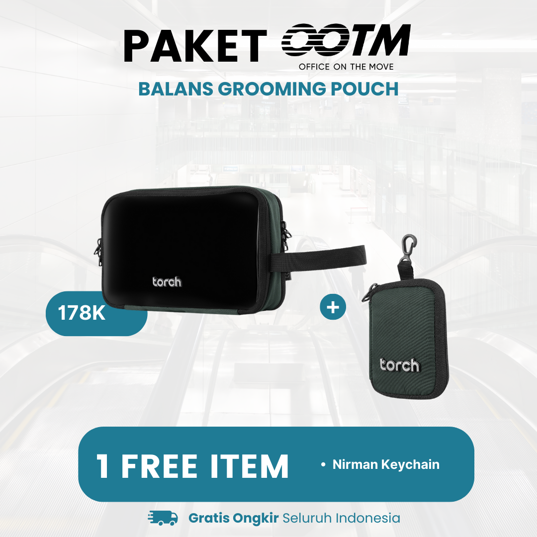 Paket Office On The Move - Balans Grooming Pouch