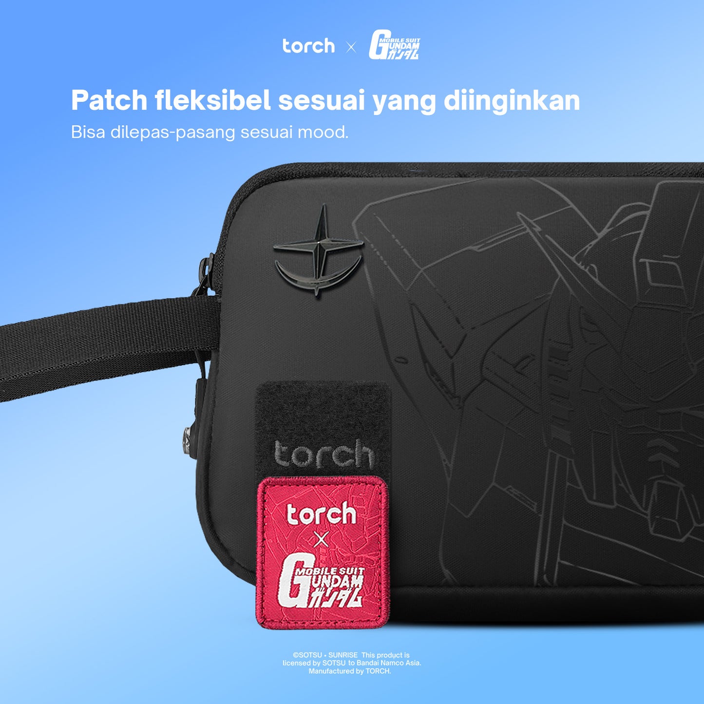 Omni Stationery Pouch Gundam