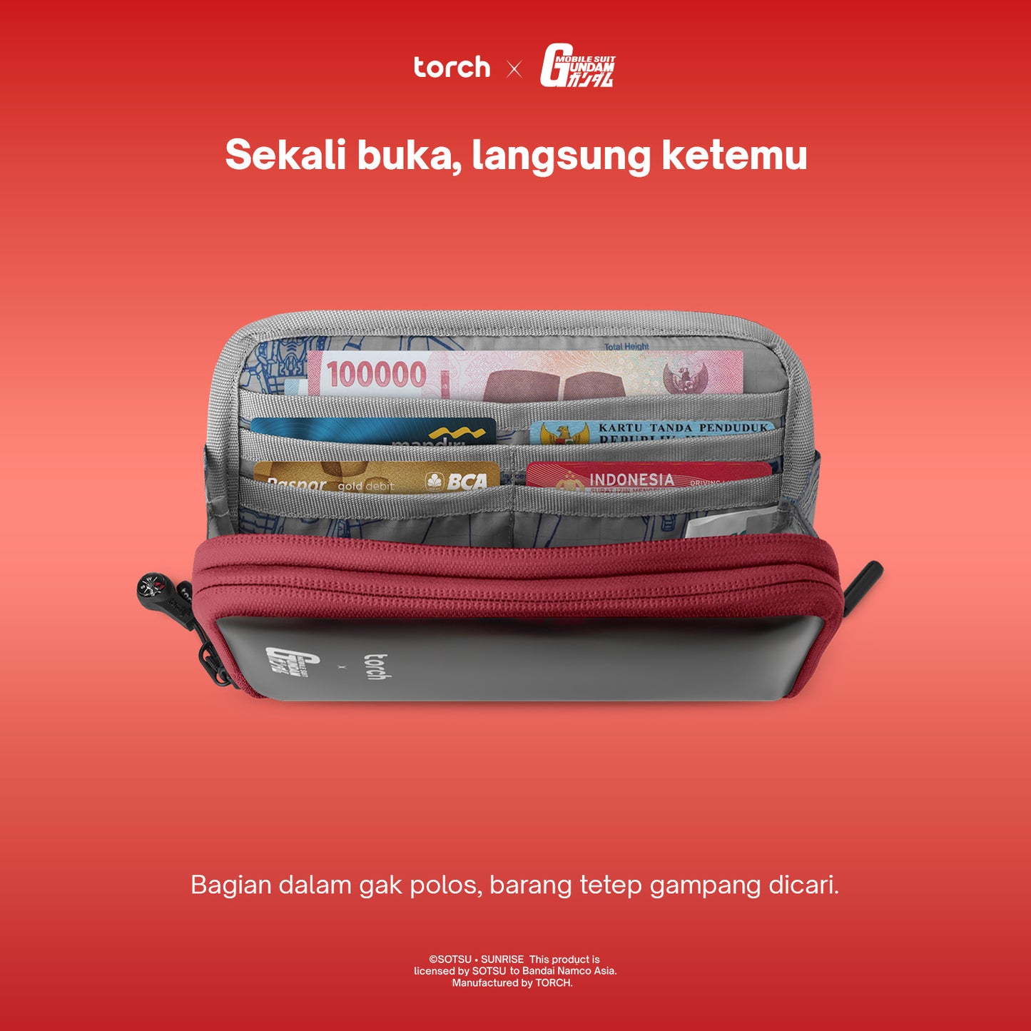 Orbital Zaku Neck Wallet