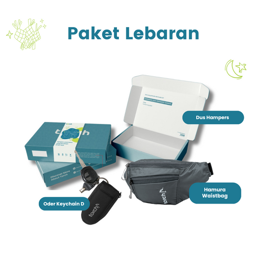 Paket Lebaran - Hamura Waistbag + Oder Keychain