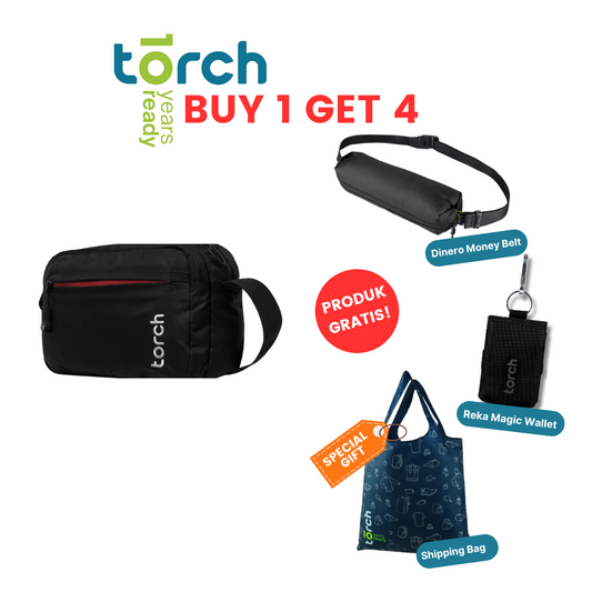 Paket 10th Torch - Kashiba Travel Pouch