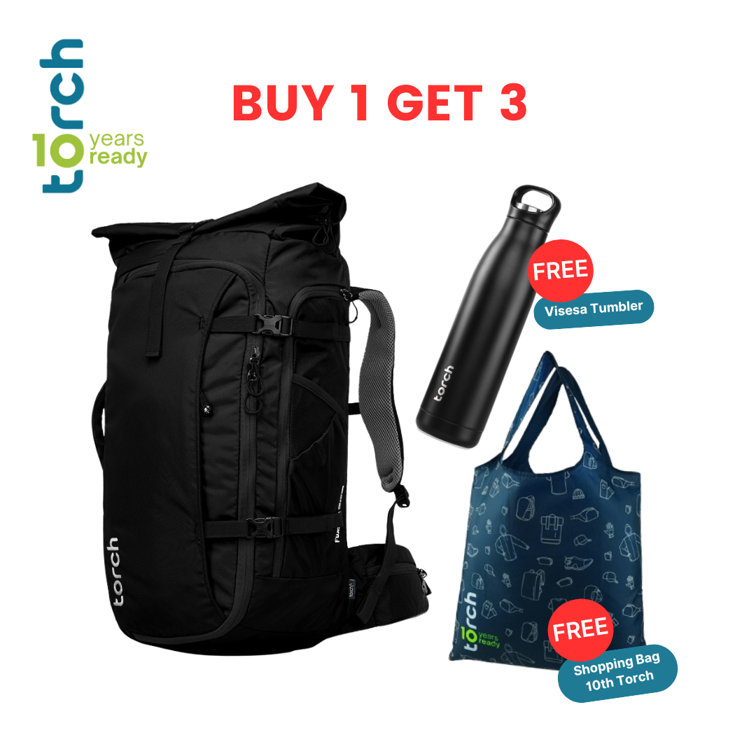 Paket 10th Torch - Fujisawa Travel Backpack