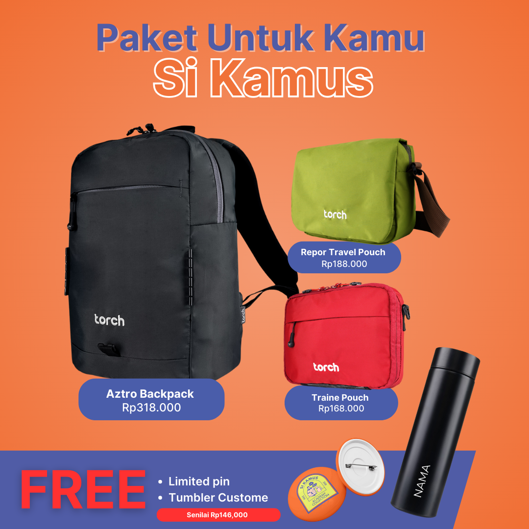 [Paket Si Kamus] Aztro + Traine + Repor FREE Custom Tumbler + Limited Pin