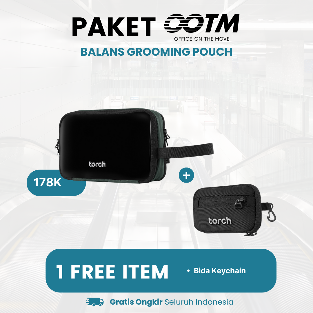 Paket Office On The Move - Balans Grooming Pouch