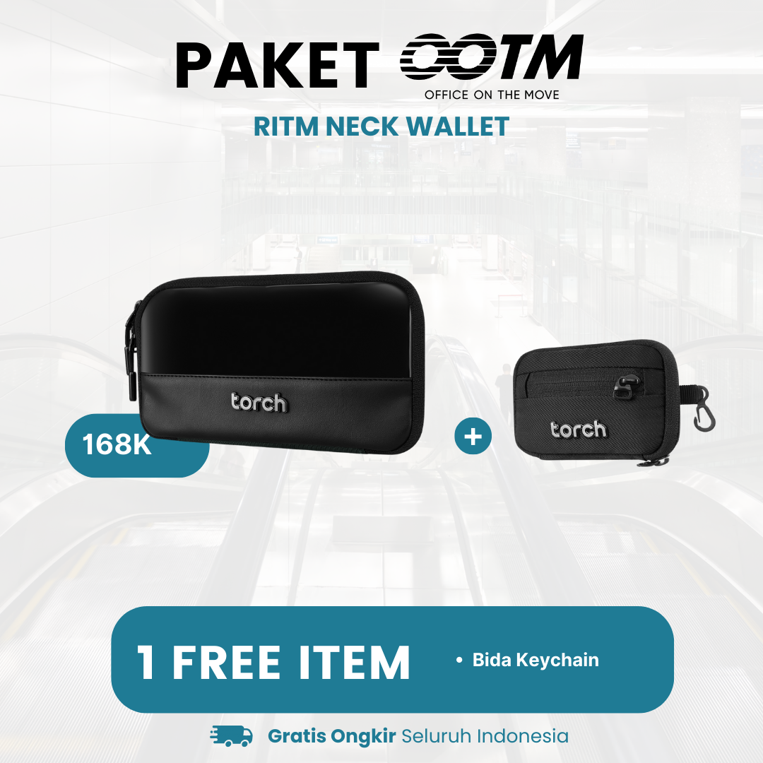 Paket Office On The Move - Ritm Neck Wallet